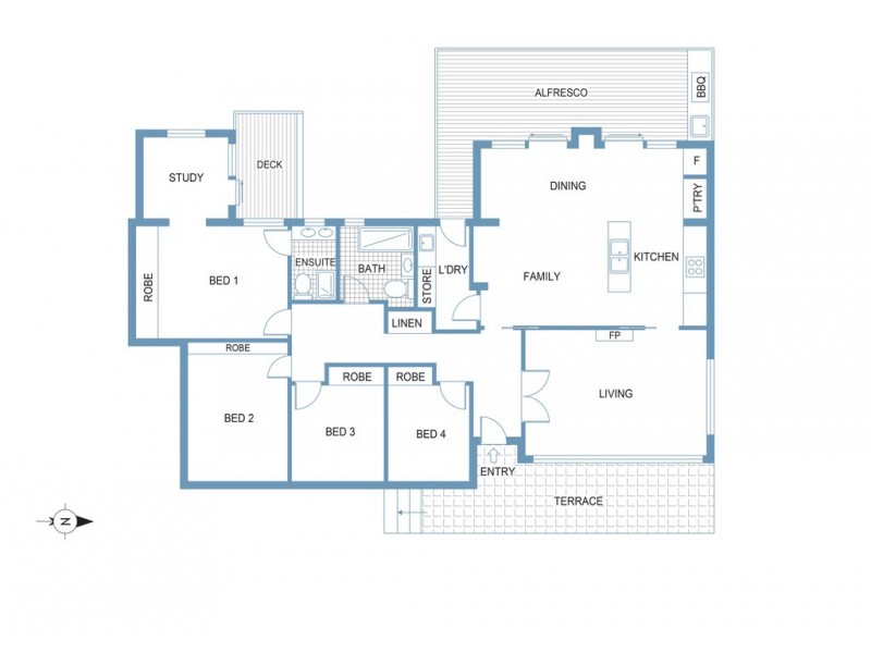 103 Endeavour Street, Red Hill ACT 2603 Floorplan