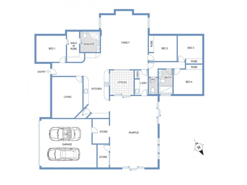 16 Ashcroft Crescent, Monash ACT 2904 Floorplan