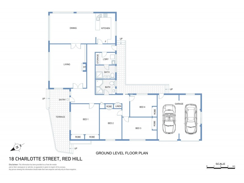 18 Charlotte Street, Red Hill ACT 2603 Floorplan
