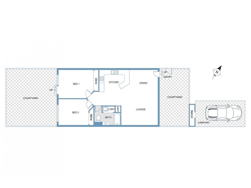 19/201 Goyder Street, Narrabundah ACT 2604 Floorplan