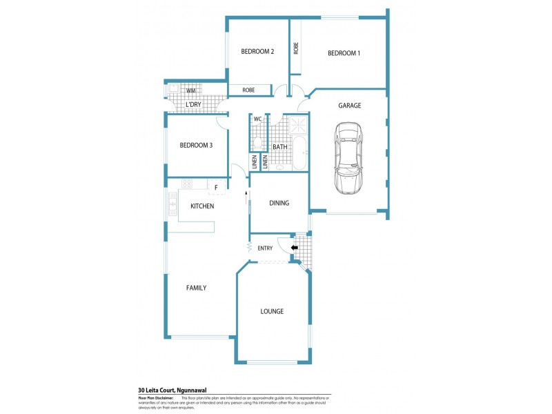 30 Leita Court, Ngunnawal ACT 2913 Floorplan