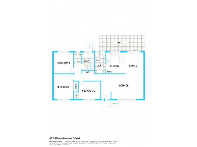 40 Phillipson Crescent, Calwell ACT 2905 Floorplan