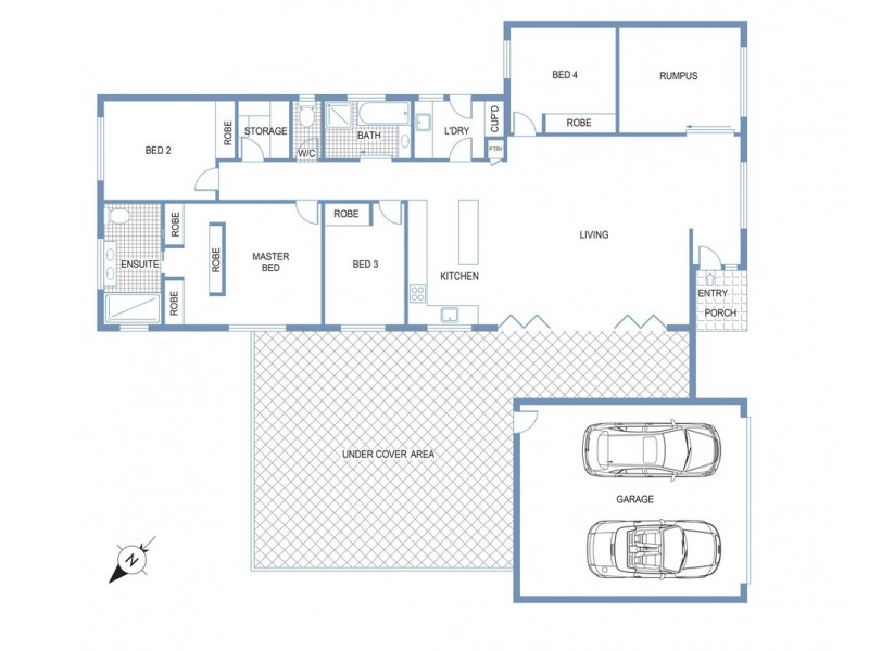 113 Caley Crescent, Narrabundah ACT 2604 Floorplan