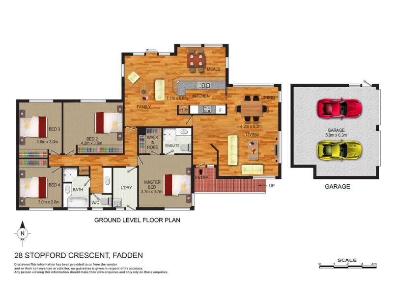 28 Stopford Crescent, Fadden ACT 2904 Floorplan