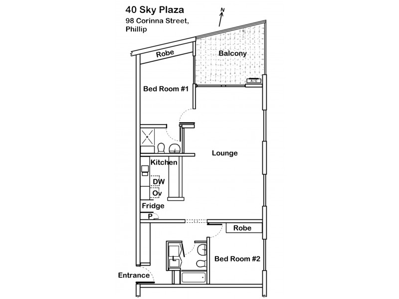 40/98 Corinna Street, Phillip ACT 2606 Floorplan