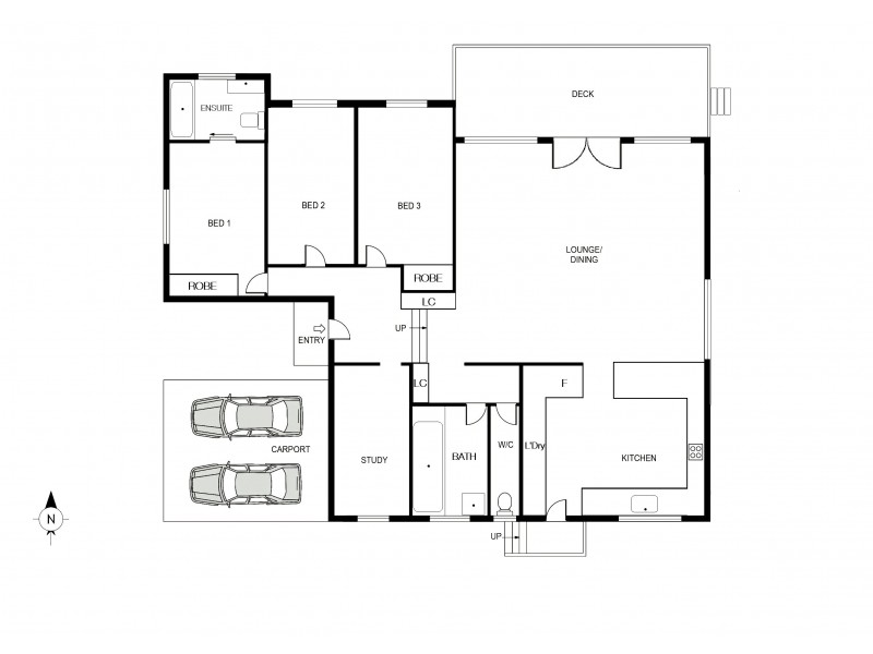 41 Walker Crescent, Narrabundah ACT 2604 Floorplan