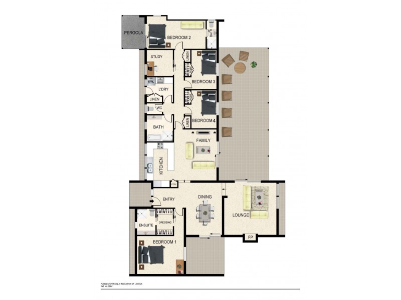 2 Clare Place, Gowrie ACT 2904 Floorplan