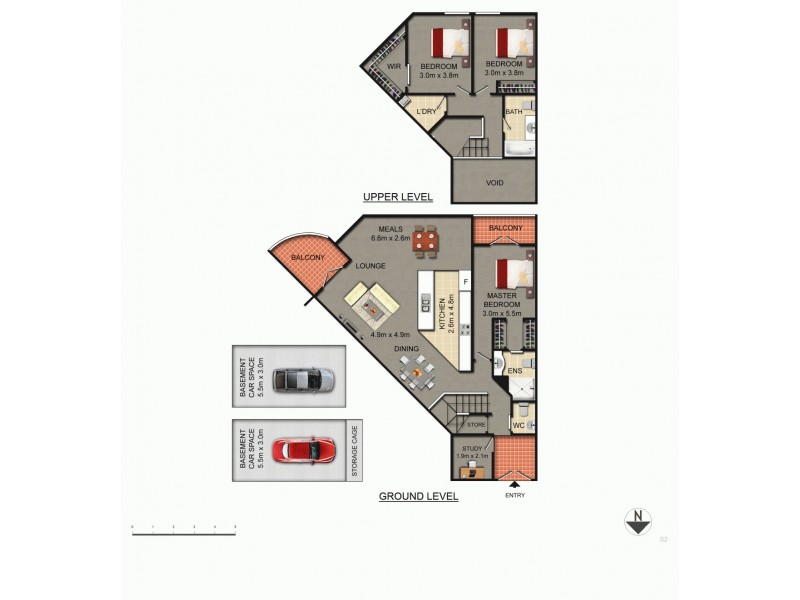 12/15 Fitzroy Street, Forrest ACT 2603 Floorplan