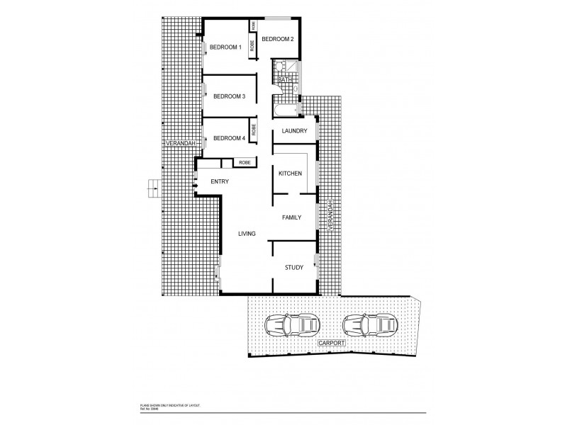 44 Finniss Crescent, Narrabundah ACT 2604 Floorplan