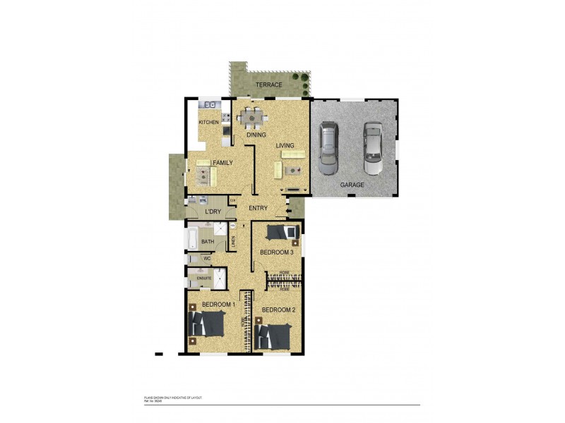 241 Bugden Avenue, Fadden ACT 2904 Floorplan