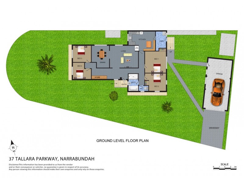 37 Tallara Parkway, Narrabundah ACT 2604 Floorplan