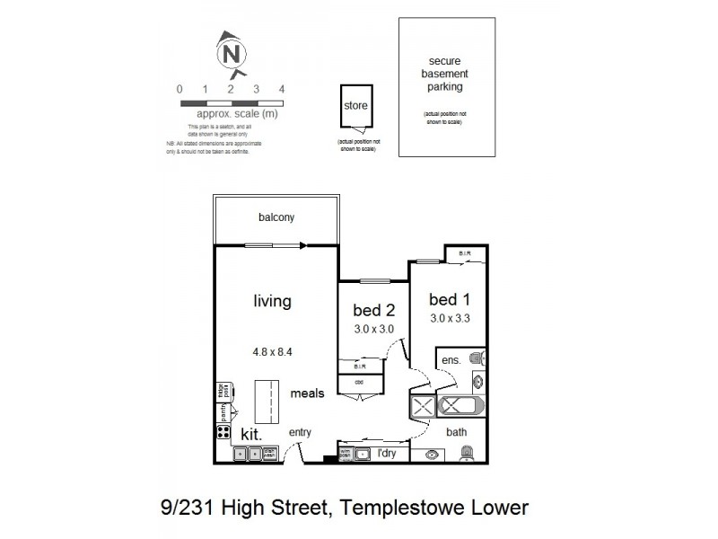 9/231 High Street, Templestowe Lower VIC 3107 Floorplan