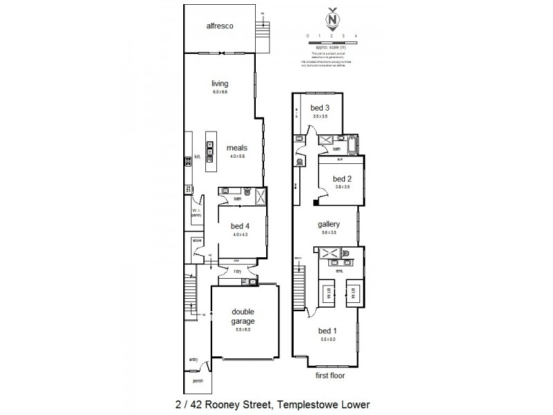 2/42 Rooney Street, Templestowe Lower VIC 3107 Floorplan