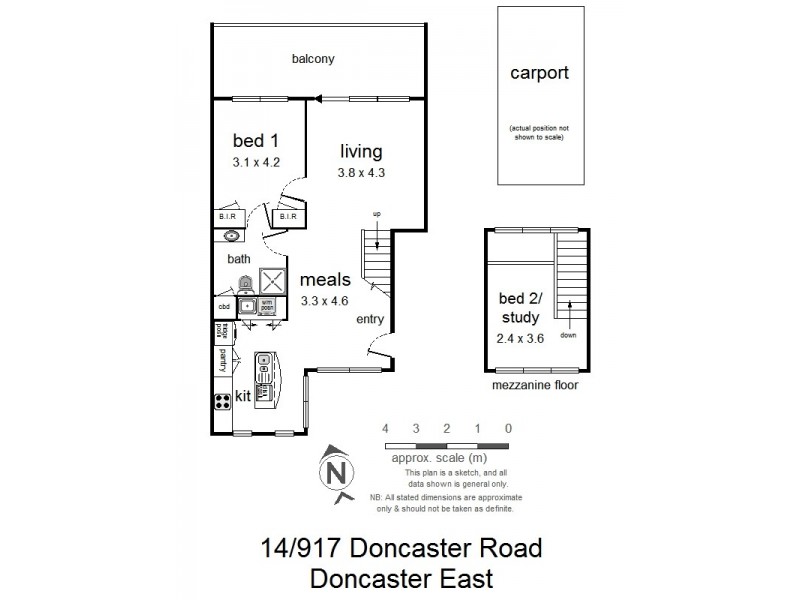 14/917-921 Doncaster Road, Doncaster East VIC 3109 Floorplan