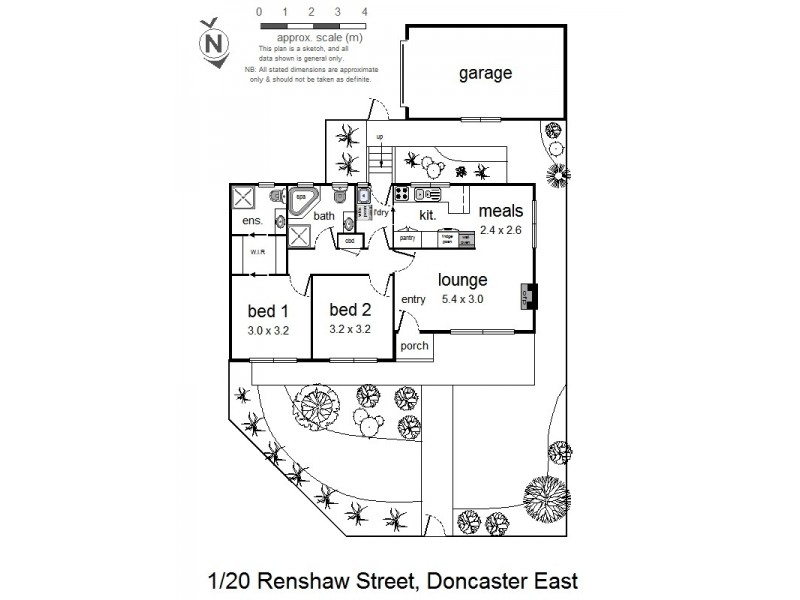 1/20 Renshaw Street, Doncaster VIC 3108 Floorplan