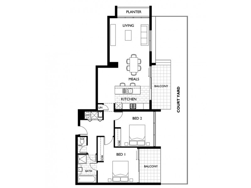 10/1040 Doncaster Road, Doncaster East VIC 3109 Floorplan