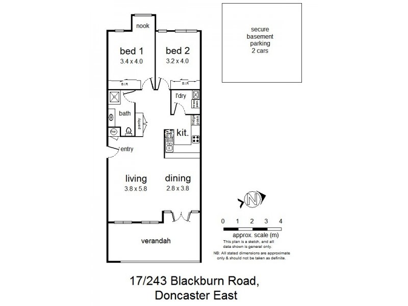 17/243 Blackburn Road, Doncaster East VIC 3109 Floorplan