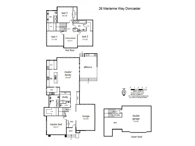 26 Marianne Way, Doncaster VIC 3108 Floorplan