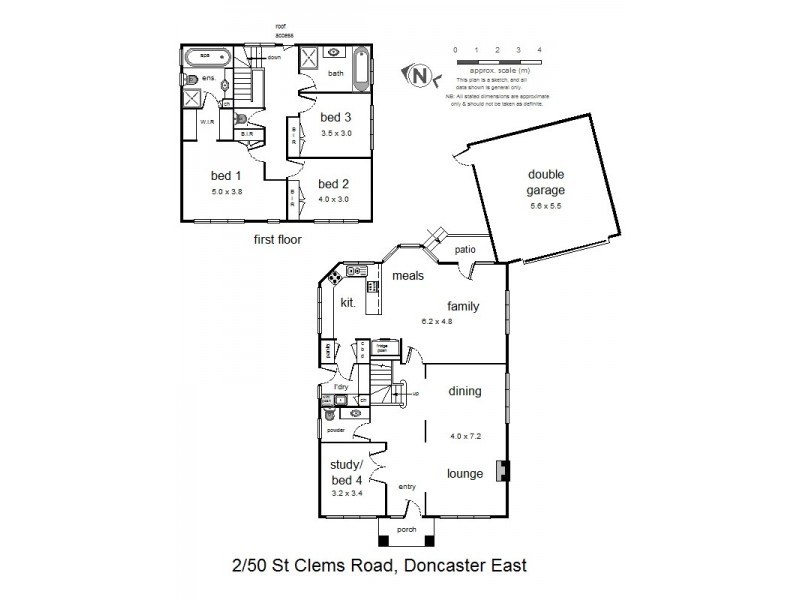 2/50 St Clems Road, Doncaster East VIC 3109 Floorplan