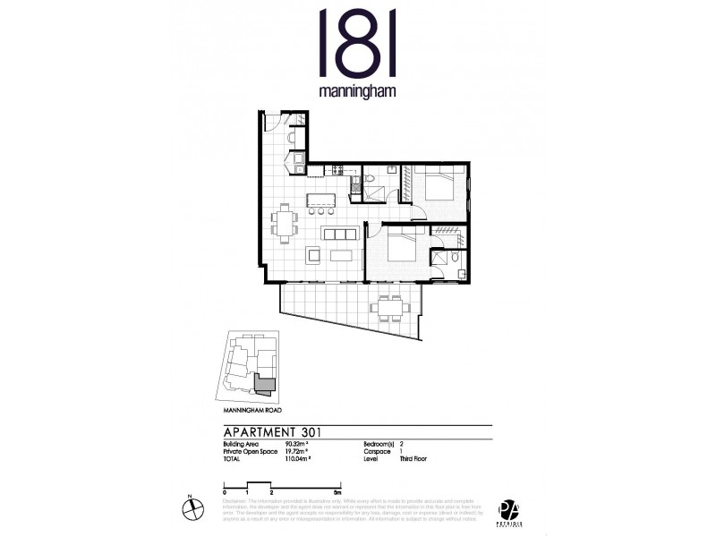 2/316 Manningham Road, Doncaster VIC 3108 Floorplan