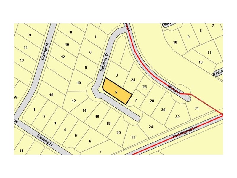 Lot 105 (5) Polglase Street, Port Hughes SA 5558