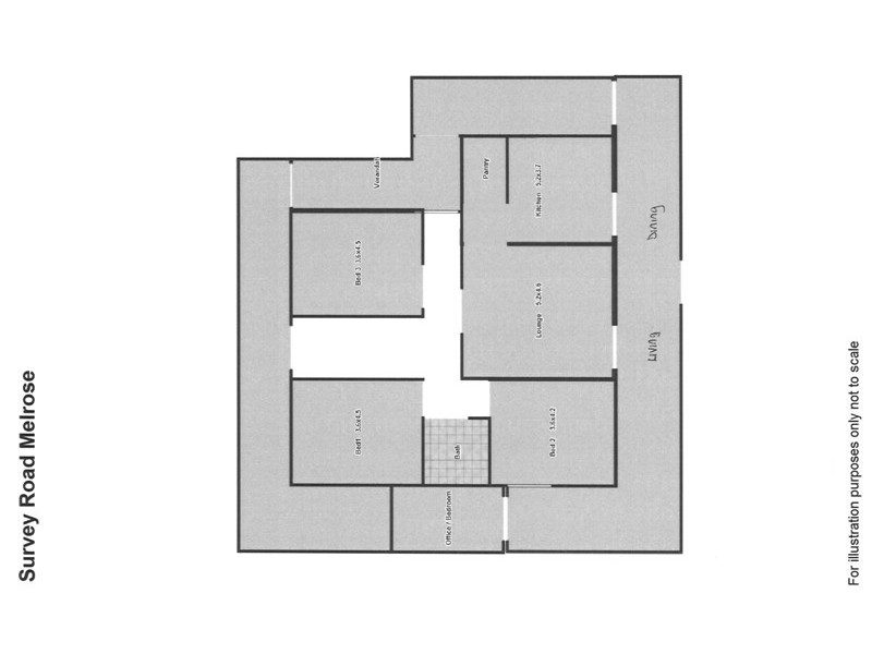 Section 469 Survey Road, Melrose SA 5483 Floorplan