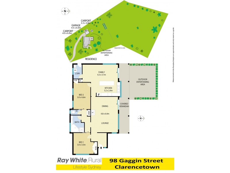 98 Gaggin Street, Clarence Town NSW 2321 Floorplan