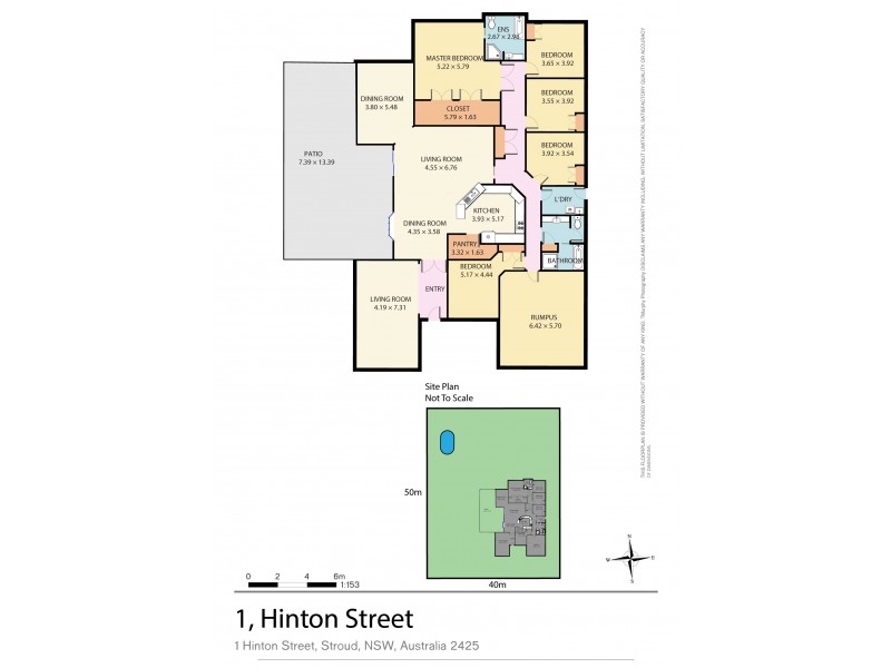 1 Hinton Street, Stroud NSW 2425 Floorplan