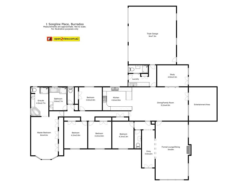 1 Songline Place, Burradoo NSW 2576 Floorplan