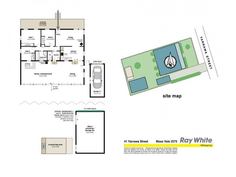 41 Yarrawa Street, Moss Vale NSW 2577 Floorplan