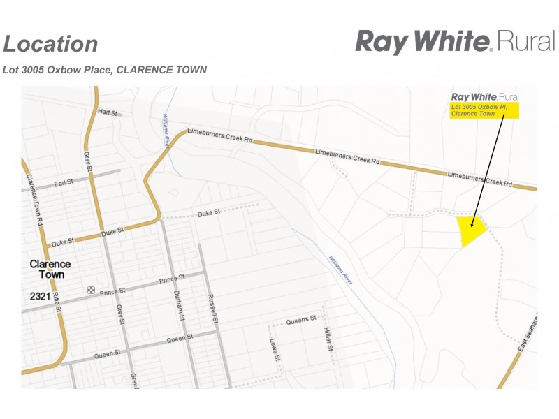 Lot 3005 Oxbow Place ‘Riverdowns Estate’, Clarence Town NSW 2321