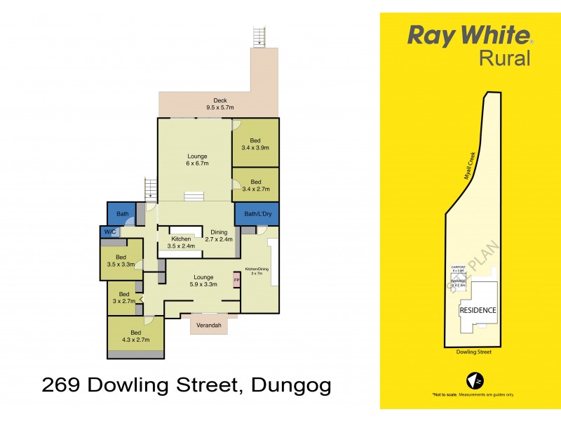 269 Dowling Street, Dungog NSW 2420 Floorplan