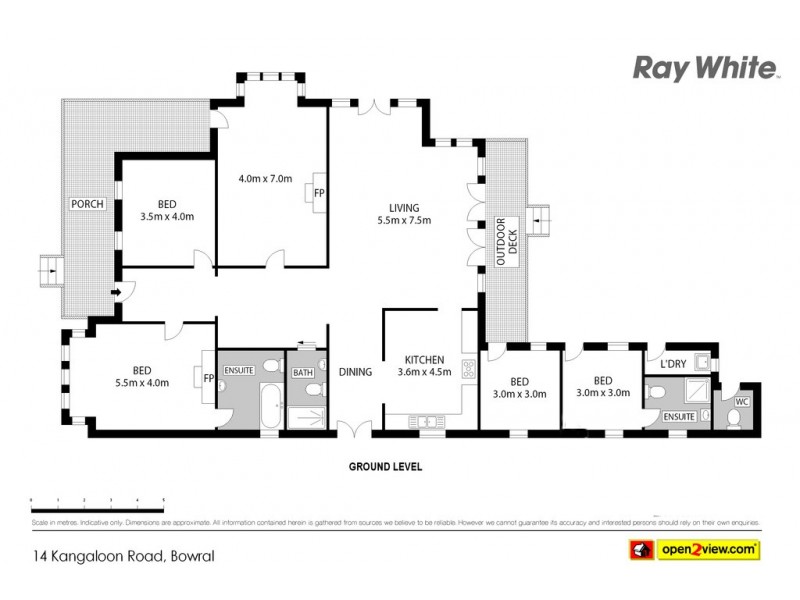 14 Kangaloon Road, Bowral NSW 2576 Floorplan