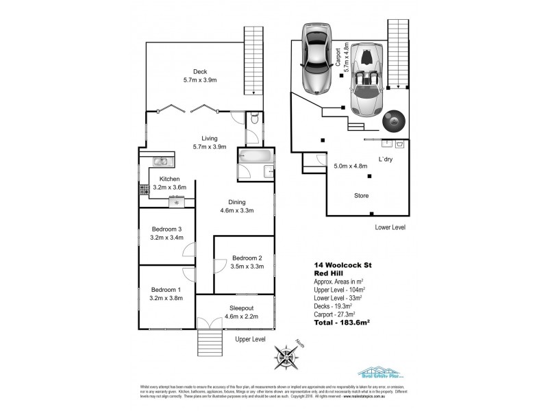 14 Woolcock Street, Red Hill QLD 4059 Floorplan