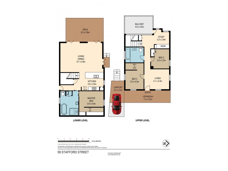 58 Stafford Street, Paddington QLD 4064 Floorplan