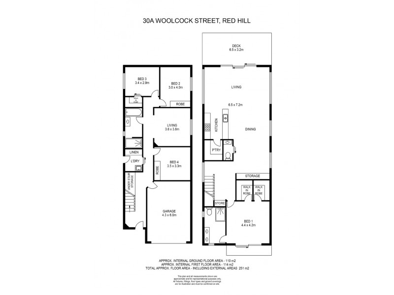 30A Woolcock Street, Red Hill QLD 4059 Floorplan