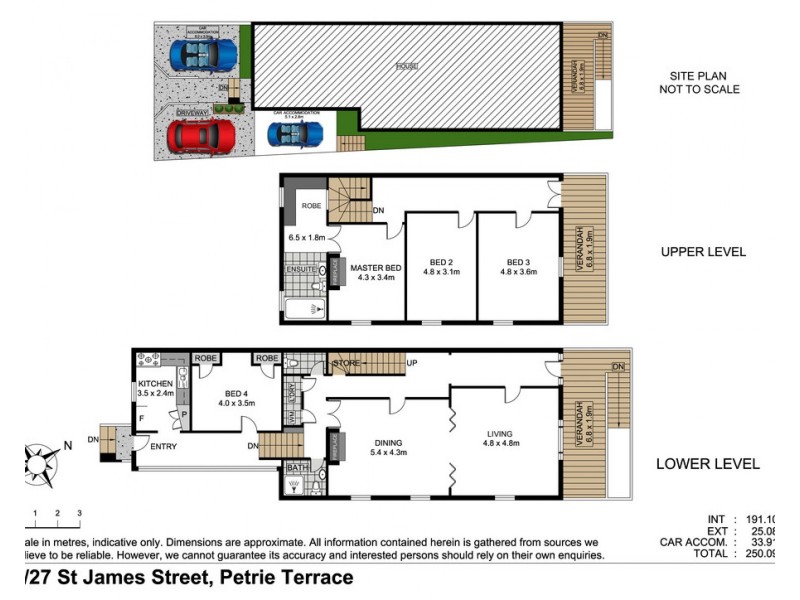 2/27 Saint James Street, Petrie Terrace QLD 4000 Floorplan