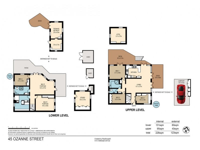45 Ozanne Street, Paddington QLD 4064 Floorplan