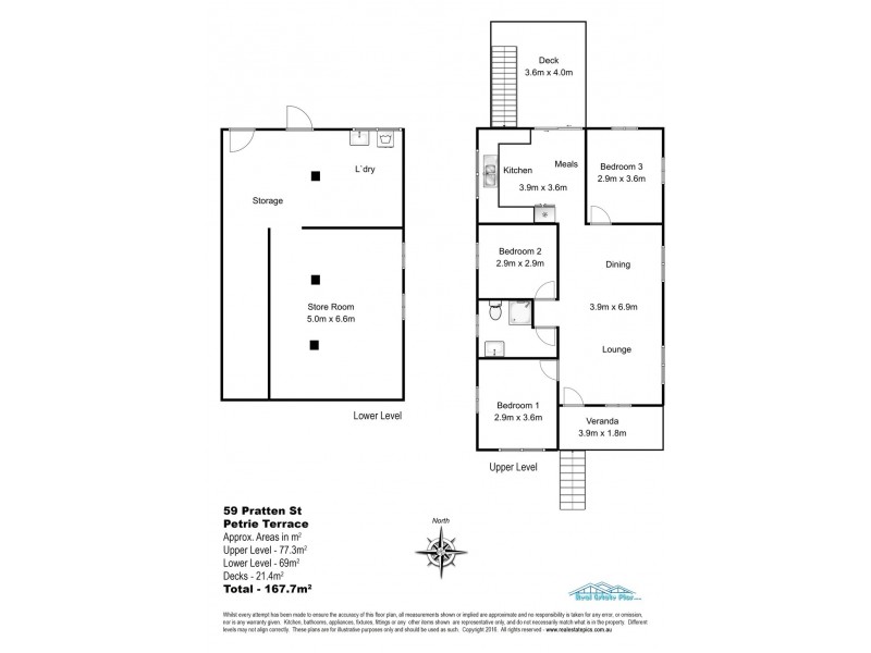 59 Pratten Street, Petrie Terrace QLD 4000 Floorplan