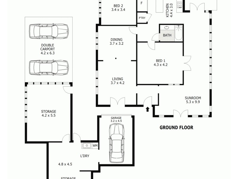 21 Park Avenue, Auchenflower QLD 4066 Floorplan
