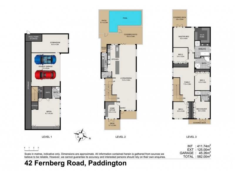 42 Fernberg Road, Paddington QLD 4064 Floorplan