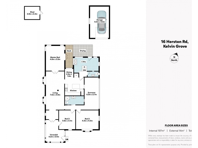16 Herston Road, Kelvin Grove QLD 4059 Floorplan