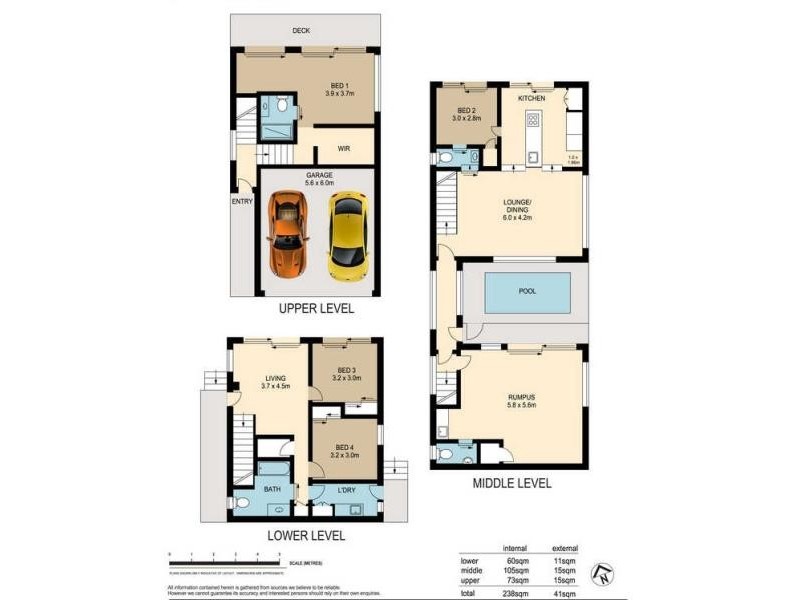 8 Fifth Avenue, Bardon QLD 4065 Floorplan
