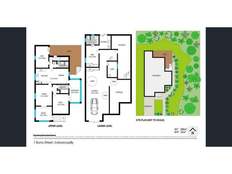 7 Burns Street, Indooroopilly QLD 4068 Floorplan