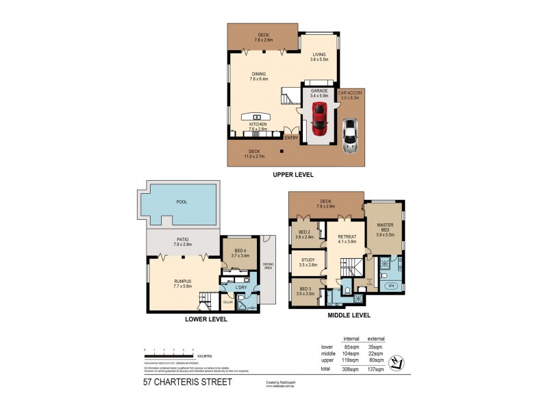 57 Charteris Street, Paddington QLD 4064 Floorplan