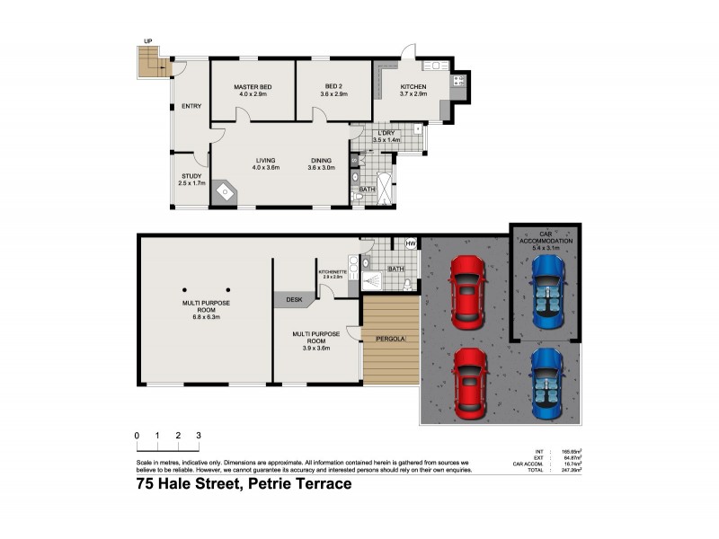 75 Hale Street, Petrie Terrace QLD 4000 Floorplan