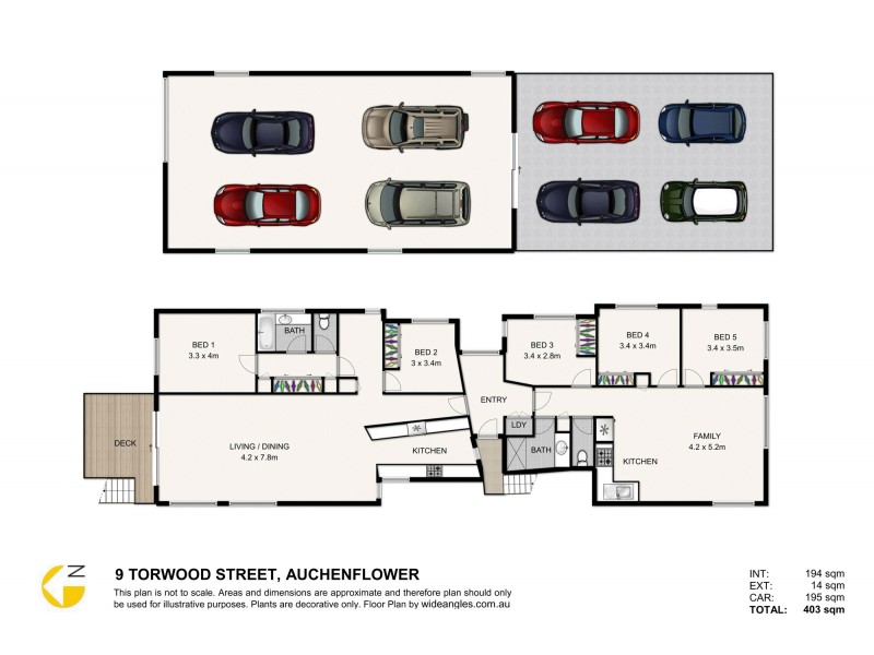 9 Torwood Street, Auchenflower QLD 4066 Floorplan