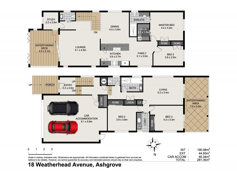 18 Weatherhead Avenue, Ashgrove QLD 4060 Floorplan