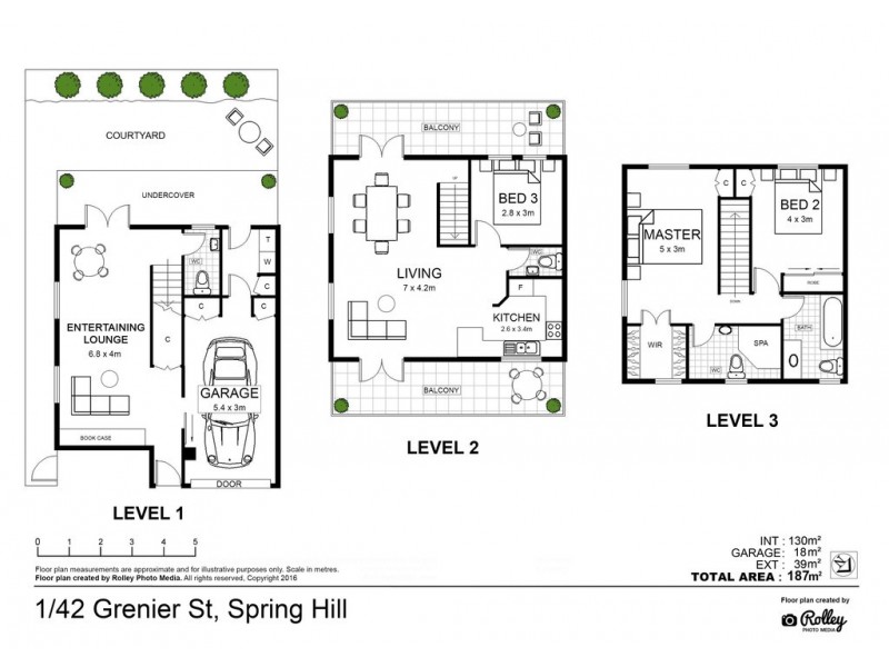 1/42 Grenier Street, Spring Hill QLD 4000 Floorplan