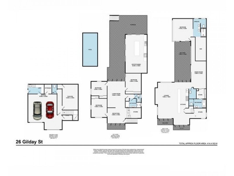 26 Gilday Street, Paddington QLD 4064 Floorplan